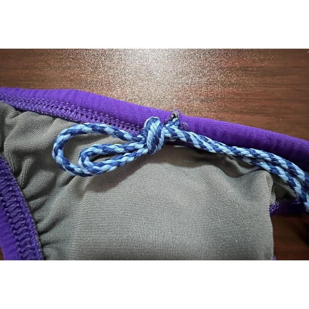 JOLYN Brazil‎ Cut Purple Bikini Bottom Medium
